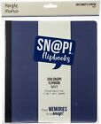 Simple Stories Sn@p! Flipbook 6"X8"-Navy SNAP6X8F-13306