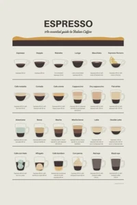 Espresso Guide by Dion Gem Giclee Art Print on Paper or Canvas Ships Free - Picture 1 of 3