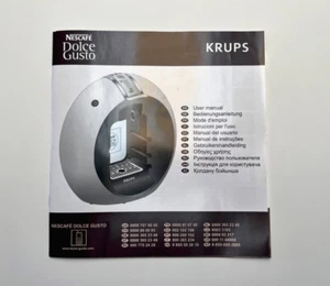 Manuales Cafetera Dolce Gusto Krups Circolo - Imagen 1 de 2