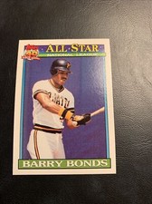 B50b #401 Barry bonds Pittsburgh Pirates 1991 Topps All-Star￼