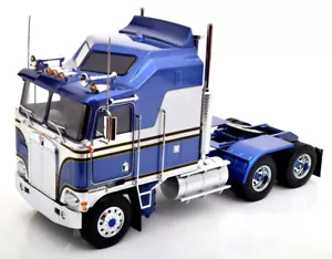 KK Scale Road Kings 1/18 Scale RK180144 - Kenworth K100 Aerodyne 1976 - Blue - Picture 1 of 6
