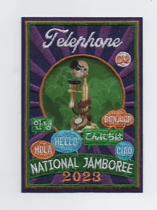 Parche National Jamboree Sub Camp 2023, teléfono D2, ¡como nuevo! - Imagen 1 de 1