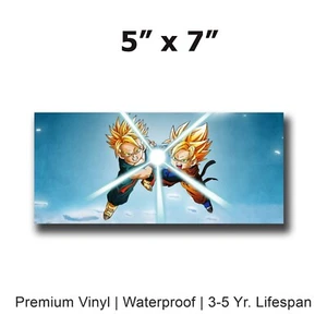 Anime Fighter Dragon Cartoon Vinyl Bumper Waifu Sticker Manga Waterproof - Foto 1 di 2