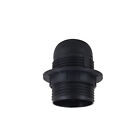 Black click in Screw E27 Light Bulb Lamp Holder Base Pendant Socket~3651 