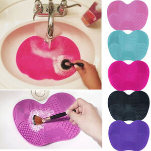Silicone Makeup Brush Cleaner Washing Scrubber Board Cosmetic Cleaning Mat