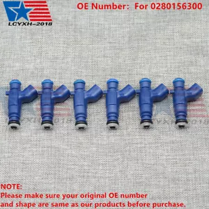 6x Fuel Injector for Chevy Malibu 08-12 Equinox Cadillac CTS SRX Pontiac G8 3.6L - Picture 1 of 15