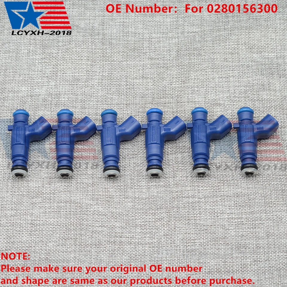 6x Fuel Injector for Chevy Malibu 08-12 Equinox Cadillac CTS SRX Pontiac G8 3.6L - Image 1 of 4