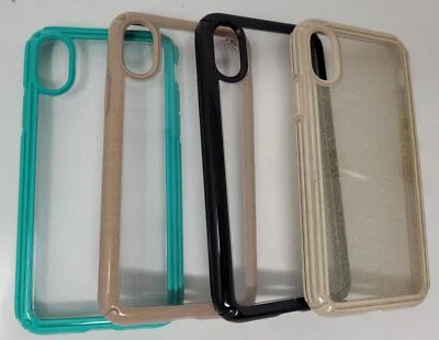 Funda Speck para Apple iPhone X, Presidio Show Series, Transparente Foto 1 de 4