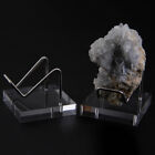 Acrylic Display Stand Easel for Mineral Crystal Ball Agate Holder Rack Support