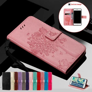 For iPhone 13 12 11 Pro Max SE Case Leather Wallet Flip Stand Phone Cover - Picture 1 of 59