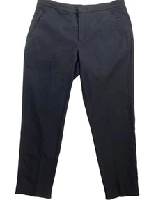 Lululemon Athletica & Go City Trek Preppy Trouser Academia Office Pant Black 10 - Picture 1 of 11