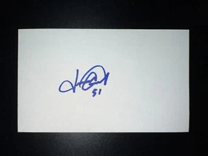 Fabio Castro, RANGERS (2006 Debut) SIGNED 3x5 Index Card (HS) - Bild 1 von 1
