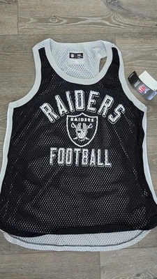 Camiseta sin mangas Las Vegas Raiders para dama de G-III - con licencia de la NFL Foto 1 de 4