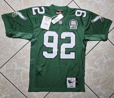 NEW Mitchell & Ness Authentic Reggie White Philadelphia Eagles Jersey Men M $300 - Image 1 of 4