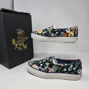 Keds x Rifle Paper Co. Womens 7.5 Triple Decker Vintage Blossom Floral Sneakers - Picture 1 of 11