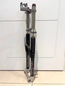 MANITOU X-VERT Ti CARBON DH RETRO BIKE MTB FORK 150mm 26" INCH 1 1/8TH MRD STEM - Picture 1 of 17