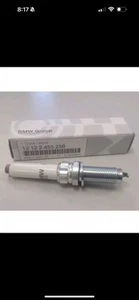 Genuine BMW Spark Plug 1 2 3 4 5 6 7 8 Series X1 X3 X4 X5 X6 X7 Z4 - 12122455258 - Picture 1 of 1