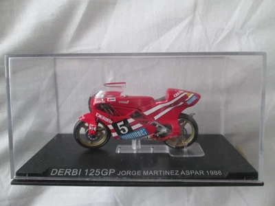JORGE MARTINEZ ASPAR DERBI 125GP 1988  1-24 SCALE MOTORCYCLE MODEL - Image 1 of 4
