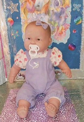 🦄Berenguer Babies / Realistic Baby Girl Doll w/Textured Hair Pacifer Soft Doll! - Image 1 of 4