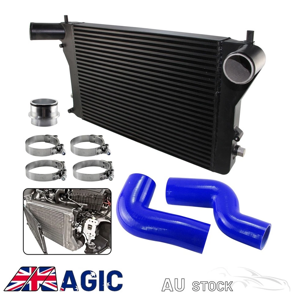 Blue FMIC Turbo Intercooler Kit for VW Golf GTI 06-10 2.0t Mk5 Gen2 (version 2)