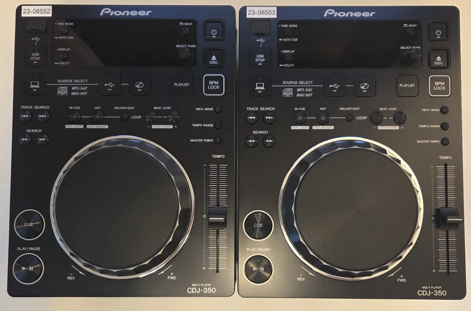 Pioneer CDJ 350 in Black + OVP - 2 Stück - Bild 1 von 4