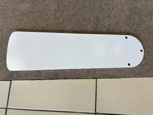 Ceiling fan Spare Set of 5 blades 53cm length Matt White New - Picture 1 of 2