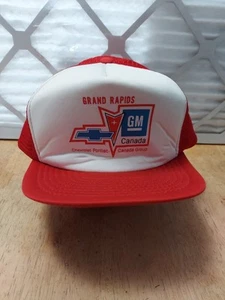 Vintage GM Grand Rapids Pflanze verstellbare Trucker Baseballmütze - Bild 1 von 3