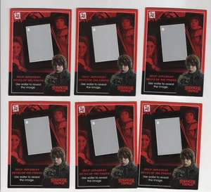 JONATHAN PHOTO WATER REVEAL DEVELOP CHECKLIST STRANGER THINGS YuMe 6 CARD LOT - Picture 1 of 2