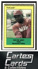Carlton Hardy 1991 ProCards #3461  Martinsville Phillies