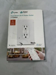 TP-Link Kasa Smart KP200 Kasa Smart Plug In-Wall Smart Home Wi-Fi Outlet - Picture 1 of 1