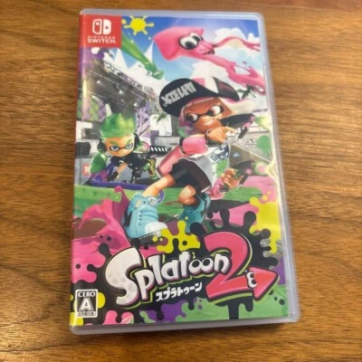 Splatoon 2 Nintendo Switch Video Game Japanese version - Image 1 of 3