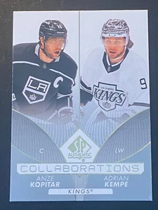 Anze Kopitar & Adrian Kempe 2022-23 SP Authentic Collaborations #C-19 Kings - Picture 1 of 2