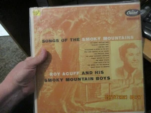 Roy Acuff And His Smoky Mtn Boys "Songs Of The Smoky Mtns." CApitol Record - Foto 1 di 2