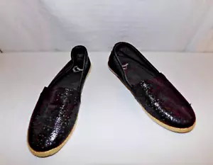 Report Women's Black Siracha Slip On Espadrille Loafer Size 8.5M - Picture 1 of 5
