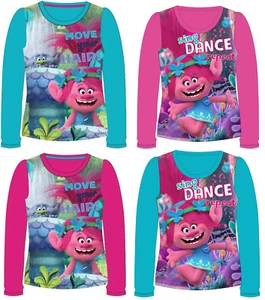 GIRLS TROLLS T SHIRT - Picture 1 of 5