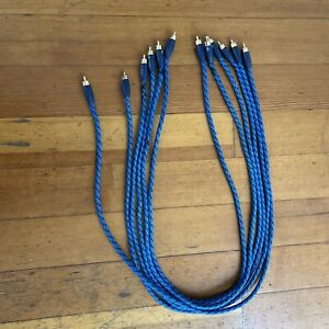AudioQuest G-Snake audio cable 1M RCA connector (3 pair -- six cables)