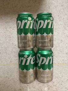 Sprite Limited Edition Vanilla Frost Lemon Lime 4 Cans 12fl Oz - Picture 1 of 2