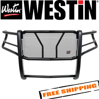 Westin 57-23965 Black HDX Modular Grille Guard for 2019-2022 GMC Sierra 1500 - Image 1 of 4