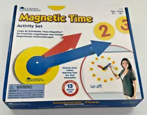Magnetic Telling Time Activity Set Clock School BRAND NEW UNOPENED - Picture 1 of 2