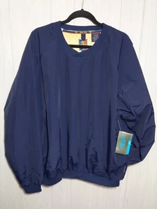 Sunice Mens Golf Pullover Windbreaker Navy Size XL Old Stock NWT - Picture 1 of 8