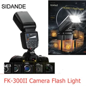 SIDANDE FK-300II Camera Flash Light Universal Speedlite Canon Nikon Fuji Sony - Picture 1 of 11