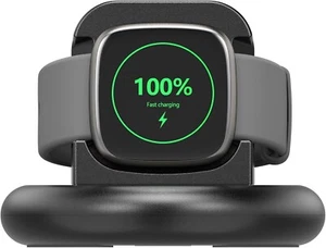 Charger Dock for Fitbit Versa 4/Versa 3 Charger, 4.4Ft Anti-Slip Magnetic - Picture 1 of 6