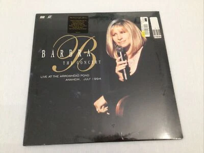 BARBRA STREISAND "In Concert" laserdisc - G7 - 074645011561 - NEW Foto 1 de 4