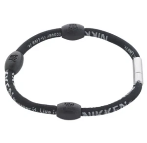 NEW - Nikken Kenko PowerBand Wrist Magnetic Band Black Large Size - Picture 1 of 7