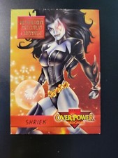 1995 Marvel Overpower Shriek MISSION INFINITY GAUNTLET card Game #6