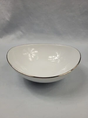 CHARTER CLUB GRAND BUFFET ПЛАТИНОВАЯ ТОНКАЯ ЛИНИЯ 6 ОВАЛЬНЫХ ЭЛЛИПТИЧЕСКИХ ЧАШ 5,5 «35 - Изображение 1 из 4