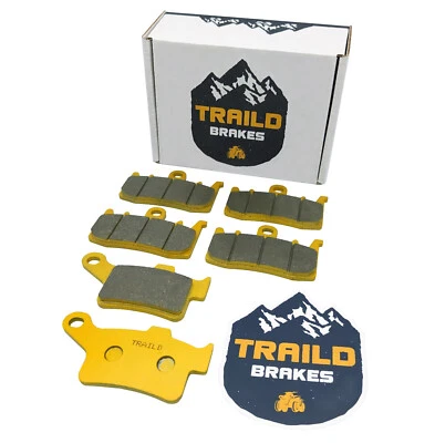 Can Am/BRP Spyder 2013-2024 Ceramic Brake Pad Set Front & Rear - Image 1 of 4