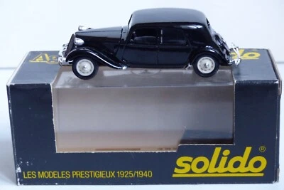 SOLIDO AGE D'OR n°32 - CITROEN TRACTION AV 15 CV 1- 938 -  1/43 TBE - Photo 1/4
