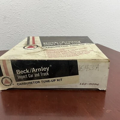 Beck Arnley 162-9096 Carburetor Repair Kit NOS - Image 1 of 3