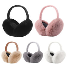 Foldable Ear Muffs Fur Earwarmer Winter Ear Warmer for Womens Children Earmuffs